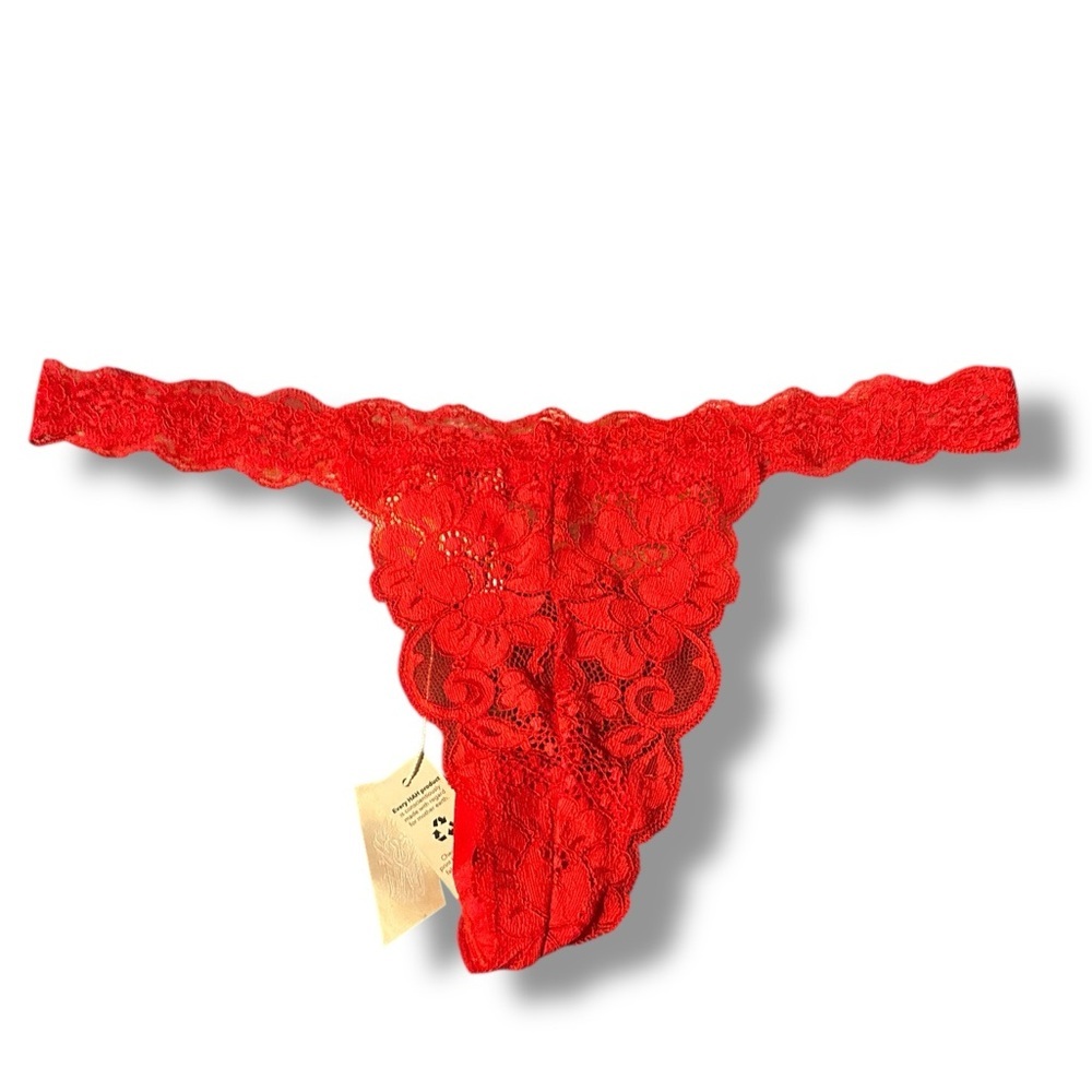 We Are hAH Siren Red Lacethong Large